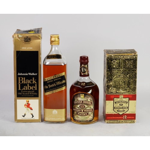 135 - THREE BOXES OF SCOTCH WHISKY and DRY GIN MINIATURES, together with a tin boxed set of six WILLIAM GR... 