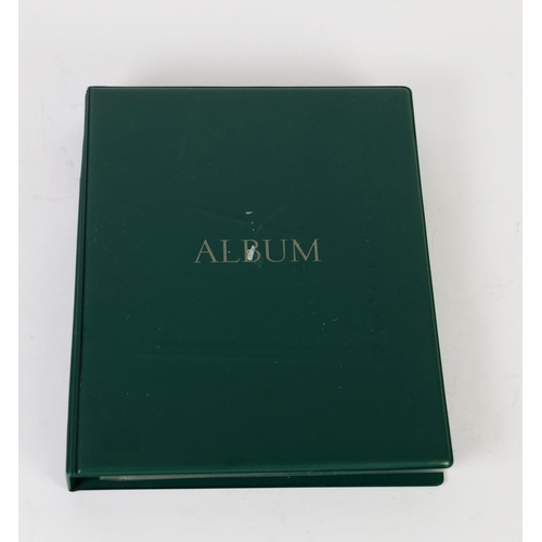 23 - RING BINDER CONTAINING A GOOD SELECTION OF EUROPEAN PRE-EURO COINAGE and a GOOD SELECTION OF U.S.A. ... 