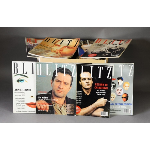 165 - EIGHTY THREE EDITIONS OF 1980’s/90’s MUSIC MAGAZINES, comprising: BLITZ (x32), THE FACE (x31), JAMMI... 