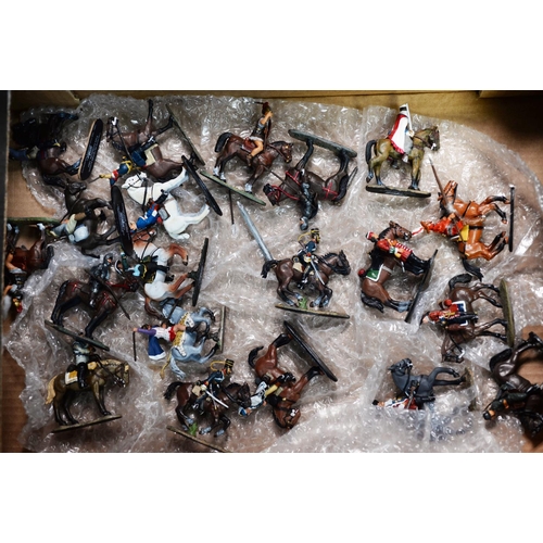 189 - TWENTY DEL PRADO DIE CAST METAL CAVALRYMEN from various periods, to include cavalry officer Numibia ... 