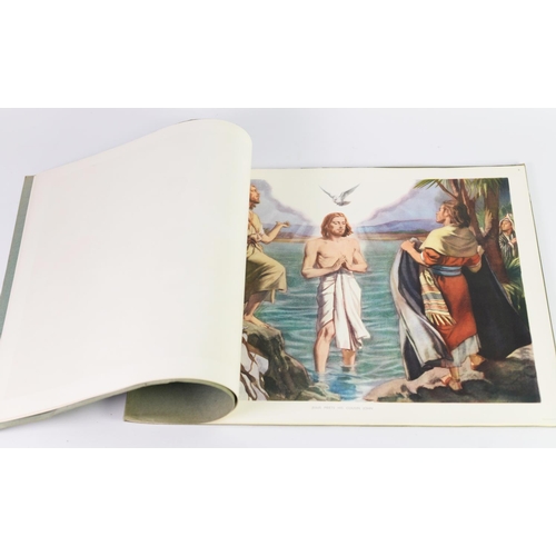 234 - TEACHING AIDS- ‘THE ENID BLYTON BIBLE PICTURES’, NEW AND OLD TESTAMENT, each of thirty folio sized c... 