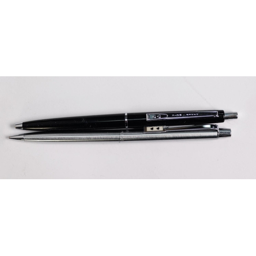 325 - SHEAFFER SILVER CASED BALL POINT PEN, scroll engraved; Papermate PROPELLING PENCIL; Parker FELT TIP ... 