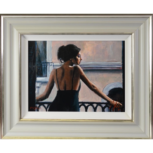 192 - FABIAN PEREZ (b.1967) ARTIST SIGNED LIMITED EDITION COLOUR PRINT‘Balcony at Buenos Aires VI’ (155/19... 