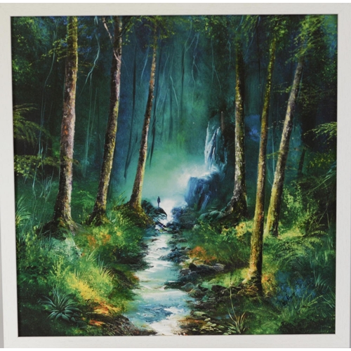 181 - PHILLIP GRAY (b.1959) ARTIST SIGNED LIMITED EDITION COLOUR PRINT‘Forest of Light’ (76/195) no certif... 