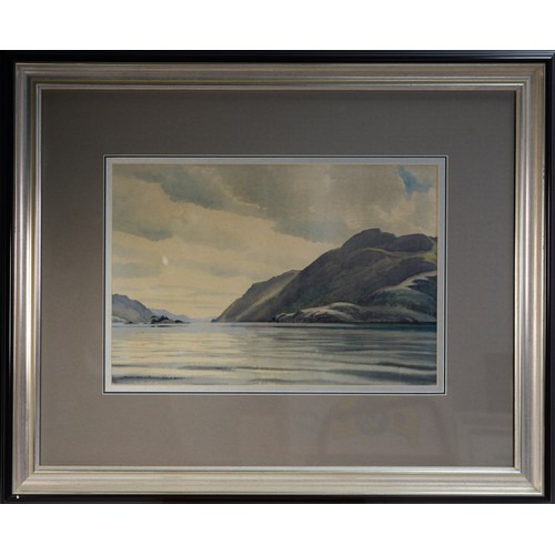 53 - WILLIAM HEATON COOPER R.I. (1903-1995) WATERCOLOUR 'Ullswater' Signed lower left 14 ¼