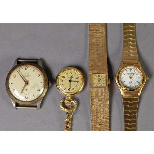 LADO SWISS GENT'S VINTAGE ANALOGUE WRISTWATCH with 15 jewels movement ...