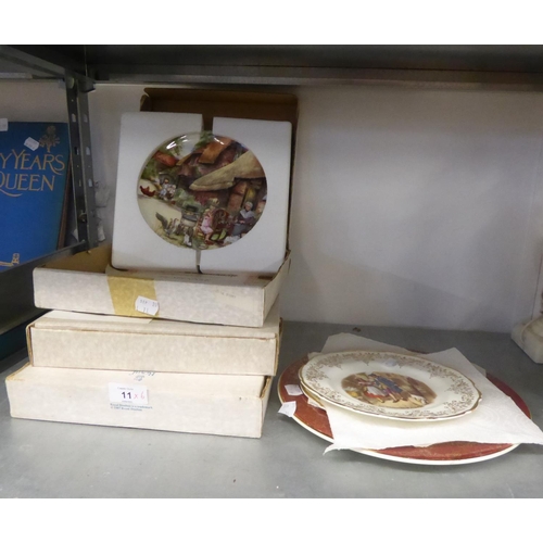 28 - THREE ROYAL DOULTON COLLECTORS PLATES AND THREE  COLLECTORS PLATES (6)