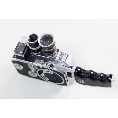 69 - BOLEX PAILLARD, SWISS, CINE CAMERA, C10, with wind-up drive