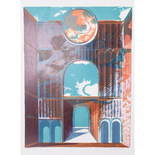 63 - NORMAN JAQUES (1922-2014) <br />TWO LIMITED EDITION COLOUR PRINTS <br />‘Norfolk Ruins’ (8/10), sign...