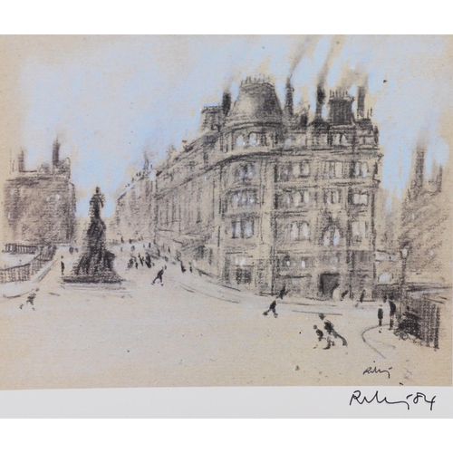 102 - HAROLD RILEY (1934) FOUR ARTIST SIGNED COLOUR PRINTS IN A FOLDER ENTITLED THE DEANSGATE FOLIO Ryland... 