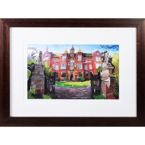 242 - JAMES VINCIGUERRA ARTIST SIGNED LIMITED EDITION COLOUR PRINT‘Warwick School’ (7/100) 9 ¼” x 15” (23.... 