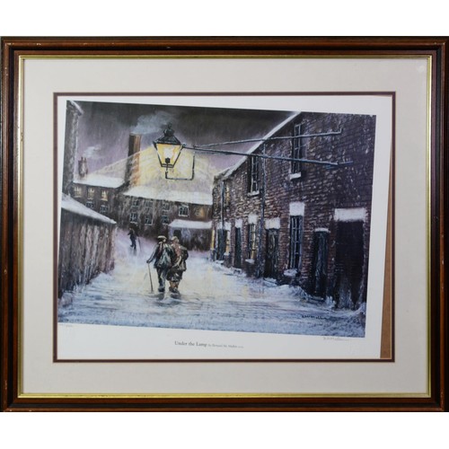 252 - BERNARD MCMULLEN PAIR OF ARTIST SIGNED LIMITED EDITION COLOUR PRINTS‘Under the Lamp’ (9/850) ‘Eastga... 