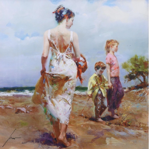 212 - PINO DAENI ARTIST SIGNED LIMITED EDITION COLOUR PRINTMediterranean Breeze (255/295) no certificate29... 