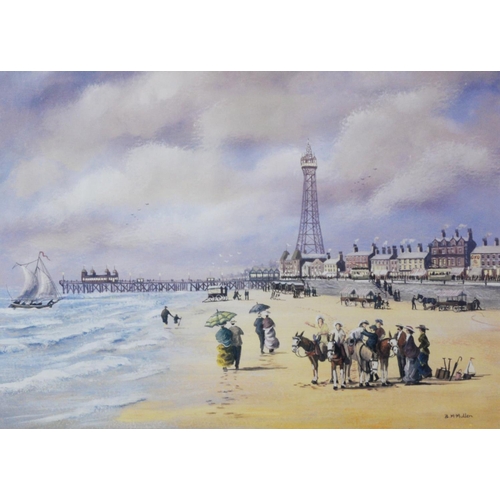 232 - BERNARD MCMULLEN (b.1952)LIMITED-EDITION PRINT'Blackpool' numbered 27/850 and with blind stamp lower... 