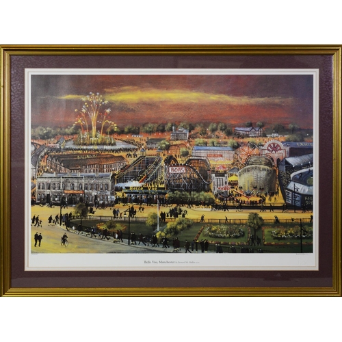 234 - BERNARD MCMULLEN (b.1952)LIMITED-EDITION PRINT 'Belle Vue - Manchester' numbered and with blind stam... 