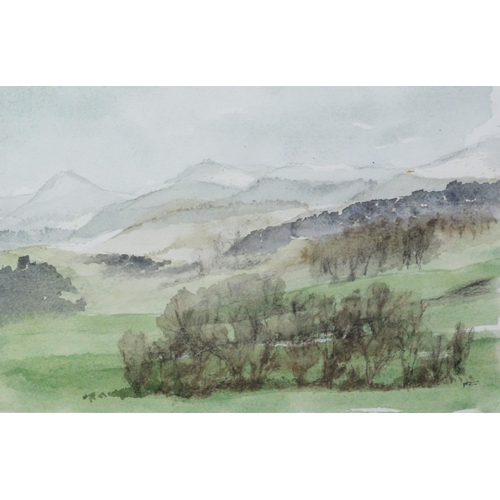 154 - PACKHAM (TWENTIETH CENTURY) WATERCOLOUR ‘Grisedale Pike’ Signed, titled and with dedication to label... 