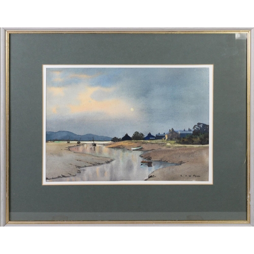 151 - EDWARD JOHN WILLIAM PRIOR (TWENTIETH CENTURY)WATERCOLOUR‘Solway Coast’ Signed, titled verso 9 ½” x 1... 