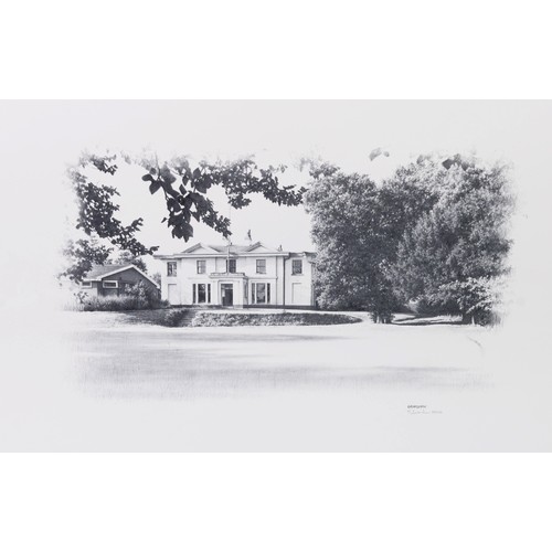 220 - MARC GRIMSHAW (1954) 4 ARTIST SIGNED LIMITED EDITION PRINTS OF PENCIL DRAWINGS OF SALE AND ALTRINCHA... 