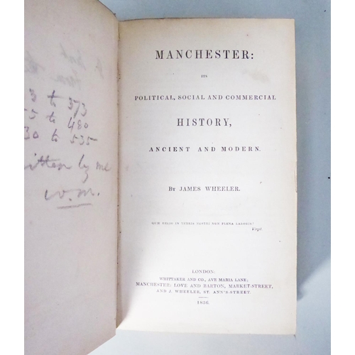 28 - TOPOGRAPHY James Wheeler - Manchester its Political, Social and Commercial History, Ancient and Mode... 