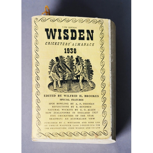 32 - From the collection of the late, eminent music critic, Michael Kennedy. CRICKET Wisden Cricketers’ A... 