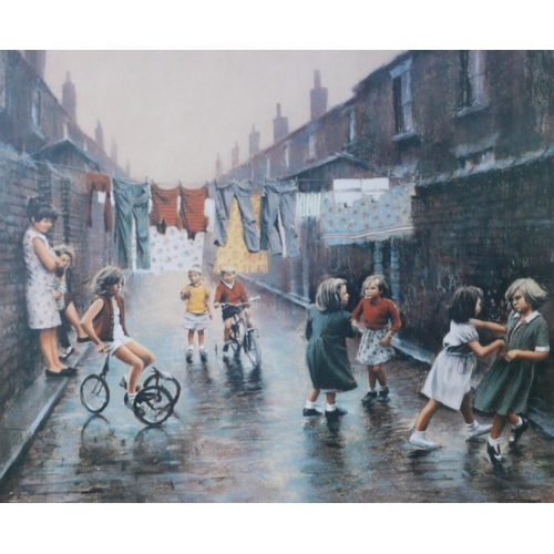 255 - MARC GRIMSHAW (1957) TWO ARTIST SIGNED LIMITED EDITION COLOUR PRINTS OF PASTEL DRAWINGS The Rag Bone... 