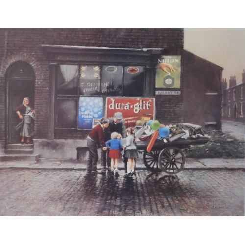 255 - MARC GRIMSHAW (1957) TWO ARTIST SIGNED LIMITED EDITION COLOUR PRINTS OF PASTEL DRAWINGS The Rag Bone... 