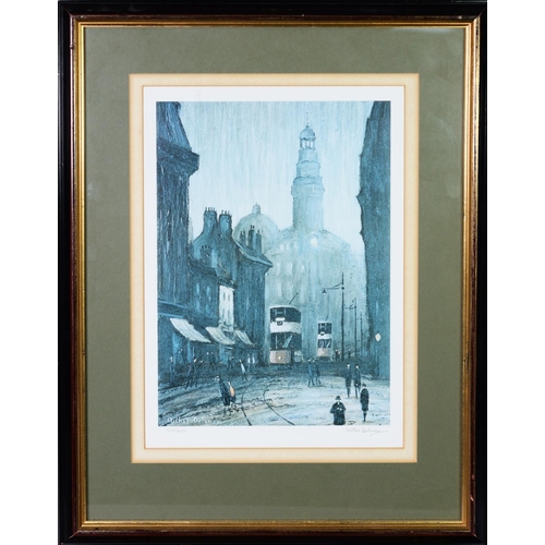 261 - ARTHUR DELANEY (1927 - 1987) TWO ARTIST SIGNED LIMITED EDITION COLOUR PRINTS Refuge Assurance Buildi... 