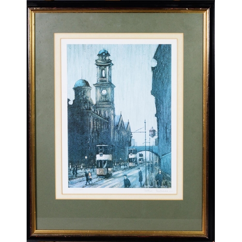 261 - ARTHUR DELANEY (1927 - 1987) TWO ARTIST SIGNED LIMITED EDITION COLOUR PRINTS Refuge Assurance Buildi... 