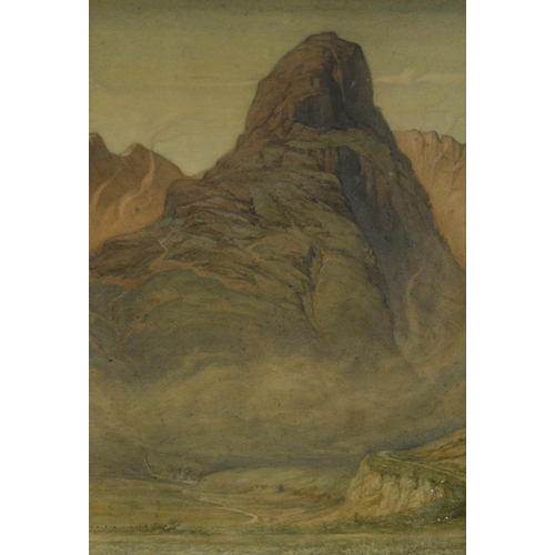 179 - EDWARD RIDLEY (1883 - 1946) WATERCOLOUR DRAWING Mountainous landscape Unsigned 14 1/2in x 10in (37 x... 