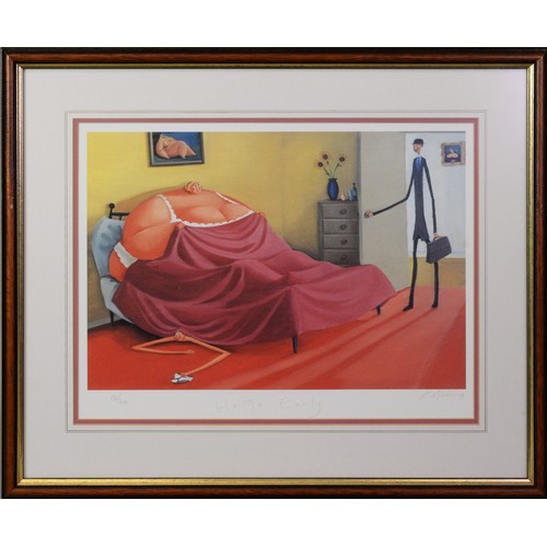 228A - SARAH-JANE SZIKORA ARTIST SIGNED LIMITED EDITION COLOUR PRINT‘Home Early’ (2?0/ 600) 10” x 14 ¼” (25... 