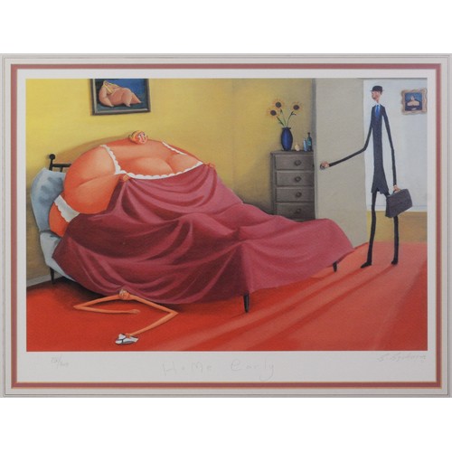 228A - SARAH-JANE SZIKORA ARTIST SIGNED LIMITED EDITION COLOUR PRINT‘Home Early’ (2?0/ 600) 10” x 14 ¼” (25... 