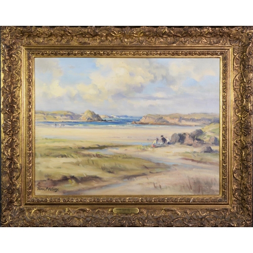 505 - FRANK MCKELVEY R.H.A. R.U.A. (1895-1974) Oil on canvas ‘Ballyhoorisky Point, Donegal’ Signed lower l... 