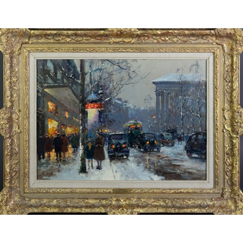 499 - ÉDOUARD-LEON CORTÈS (1882 – 1969)Oil painting on canvas ‘La Madeleine (Aux Trois Quartiers)’Signed l... 