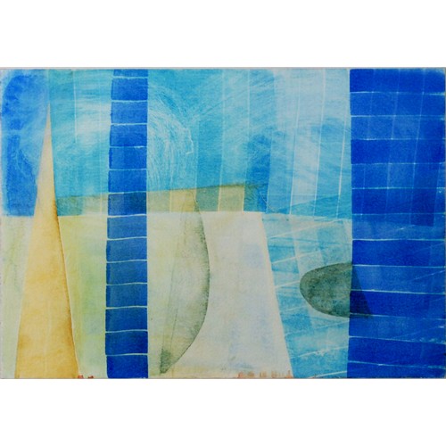 27 - REBECCA GILAN? (MODERN)MIXED MEDIA ON PAPER‘Reinventing Nature II’ Signed, titled and dated 1996 ver... 