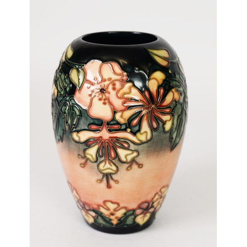 117 - MOORCROFT POTTERY OBDERON PATTEN OBOVOID VASE, by Rachel Bishop, impressed and painted marks to the ... 