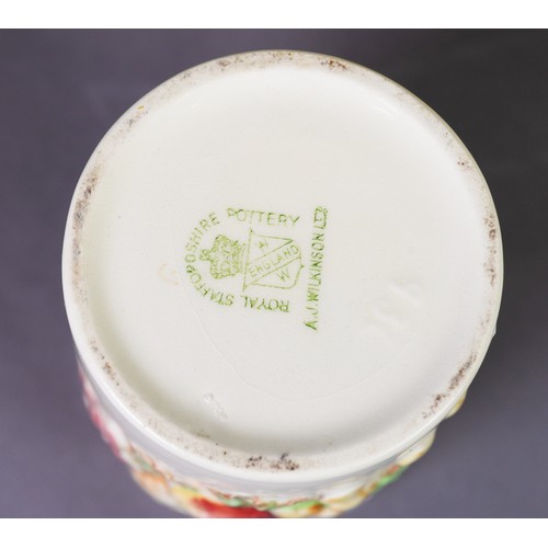 72 - SMALL COLLECTION OF ART DECO AND LATER CERAMICS, including Carlton Ware Australian stamp strawberry ... 