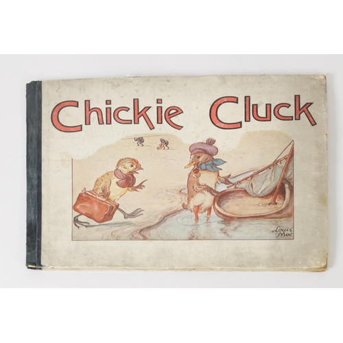 362 - LOUIS MOE, ILLUSTRATOR CHILDREN'S PUBLICATION 'CHICKIE CLUCK' text by George Kalker with single page... 