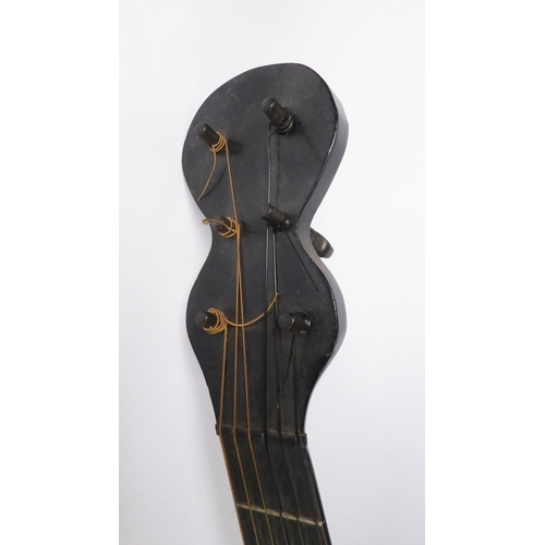 251 - PETITJEAN L’AINE, Mirecourt romantic classical guitar circa 1830-1840. Exceptional quality instrumen... 