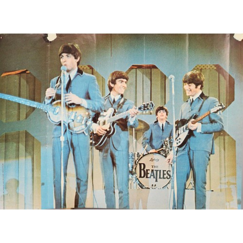 223 - FOUR COLOUR POSTERS OF THE BEATLES: 1: THE BEATLES, PHOTOGRAPH BY DAVID REDFERN, CATALOGUE NUMBER 13... 