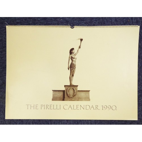 457 - FOUR PIRELLI CALENDARS 1995 - 1998, the 1997 edition with Pirelli printed white card box, the others... 