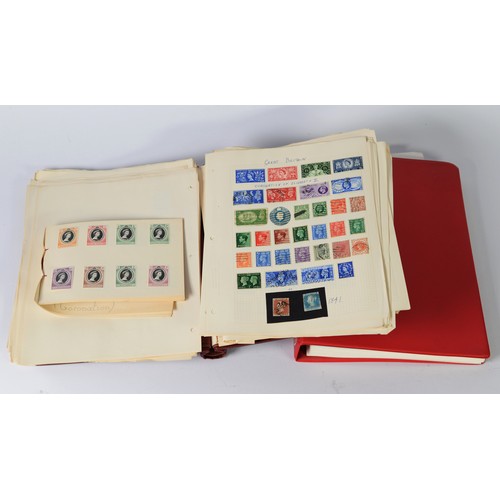 111 - APOLLO AND WORLDEX ALBUMS, plus the 1953 Coronation MINT SET, in separate folder