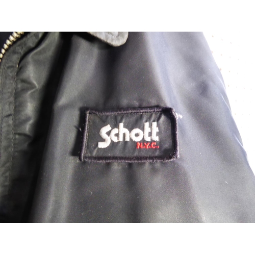 65 - ORIGINAL SCHOTT BROTHERS - U.S. AIR FORCE FLIGHT JACKET, intermediate size type CWU-R Stock No. CWU-... 