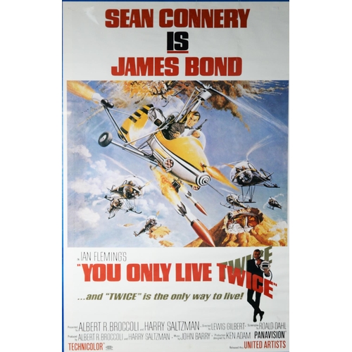 155 - JAMES BOND: Two merchandising posters, one a reproduction for Sean Connery as James Bond in Ian Flem... 