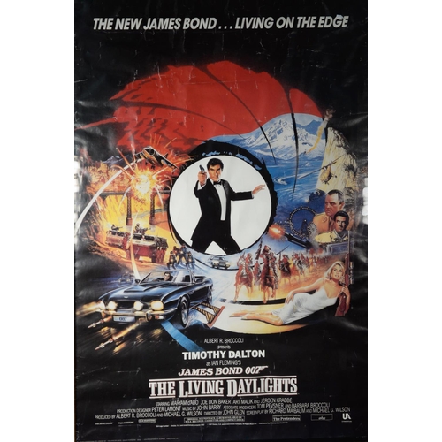 155 - JAMES BOND: Two merchandising posters, one a reproduction for Sean Connery as James Bond in Ian Flem... 