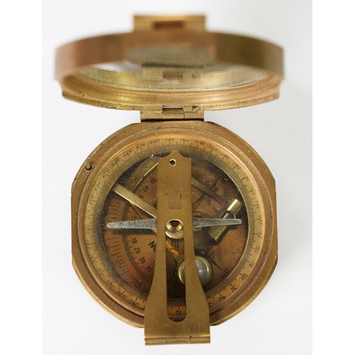 296 - LANCASTER PATENT BRASS OBJECTIVE LENS WITH WATERHOUSE SHUTTER, plus another brass lens with variable... 