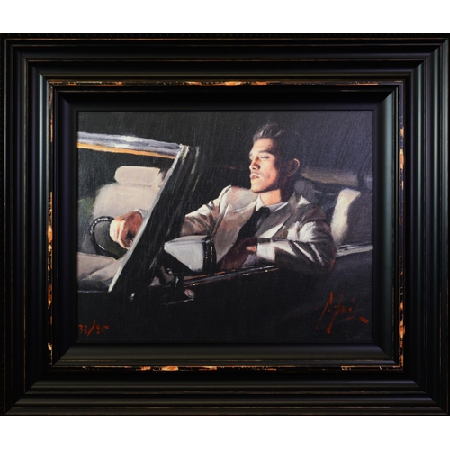 301 - FABIAN PEREZ (b.1967) ARTIST SIGNED LIMITED EDITION COLOUR PRINT‘Late Drive II’ (33/95) with certifi... 