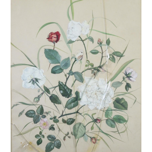 234 - UNATTRIBUTED (TWENTIETH CENTURY) OIL ON CANVAS Still life, flowers in a vaseUnsigned 15 ½” x 19 ¾” (... 