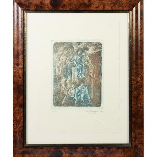 156 - PAUL TAGGART (TWENTIETH/ TWENTY FIRST CENTURY)THREE ARTIST SIGNED LIMITED EDITION ETCHINGS IN COLOUR... 