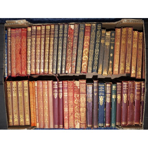 5 - A large quantity of turn of the century to early 20th century fiction titles from various series, ma...