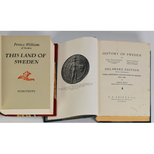 6 - Carl Hallendorff/Adolf Schuck - History of Sweden, Delaware Edition with a Supplement Crisis, Depres...